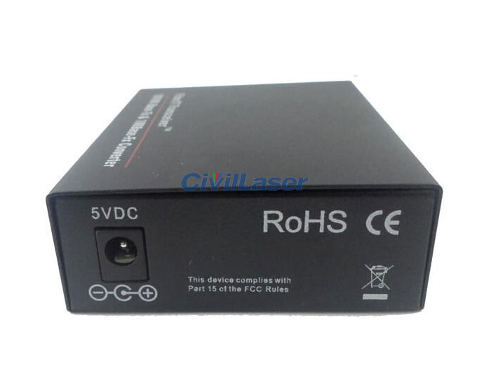 100M Dual Fiber Media Converter 10/100M Adaptive Unidirectional Transceiver